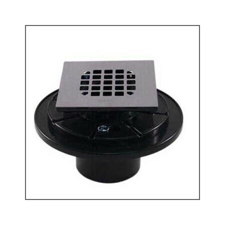 John L Schultz Drn Shwr W/Clmp Sq Grid 2in 3398-500